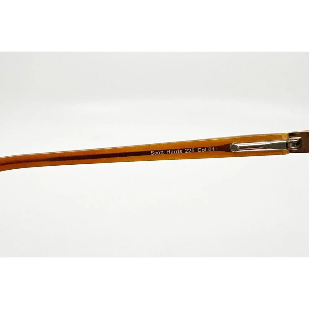 Scott Harris 225 Col.01 Europa International Brown Eyeglasses Frames Women